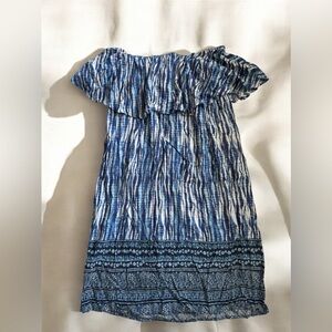 Beachy blue Off-Shoulder Women's Top size S